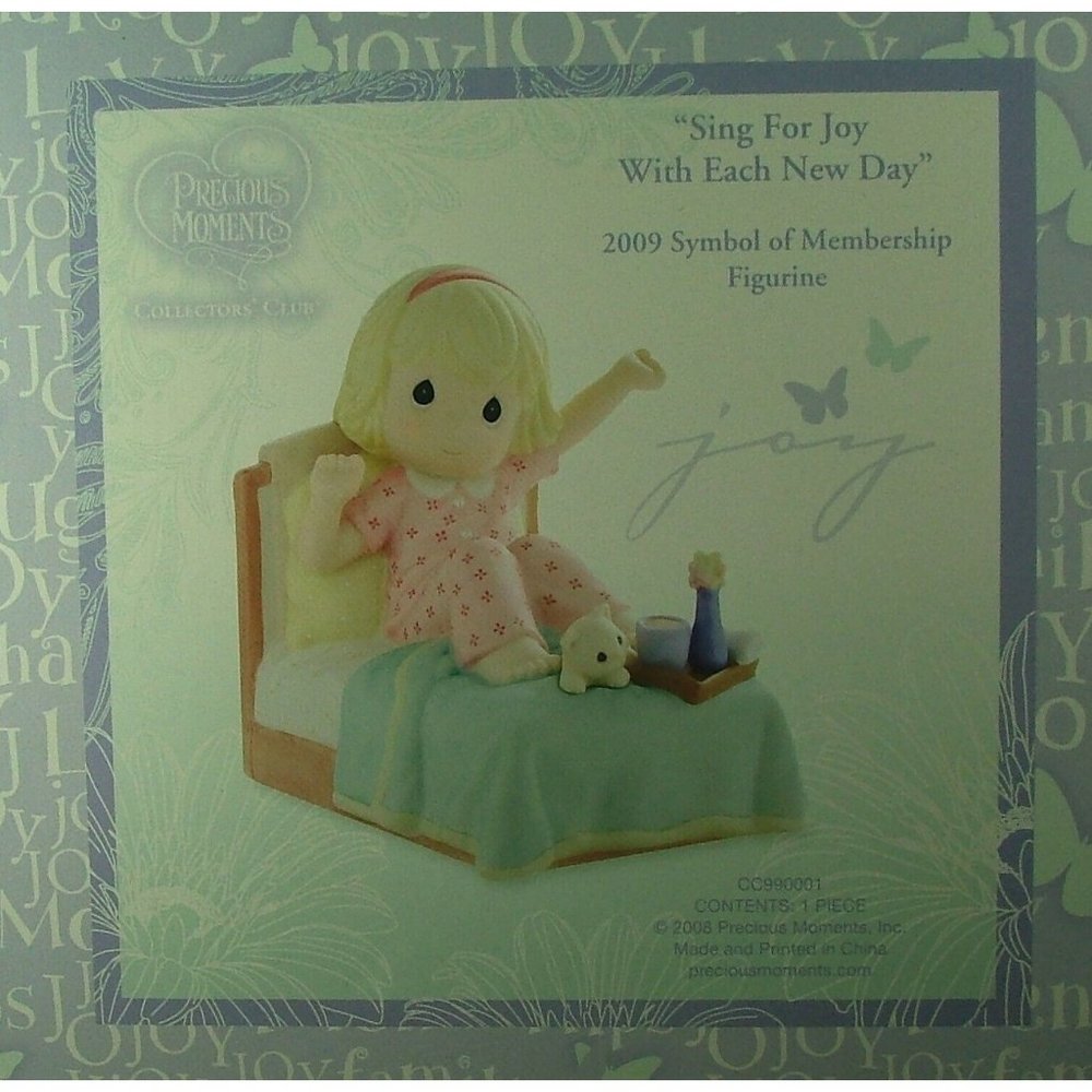 CC990001 Precious Moments - Sing For Joy‎ With Each New Day (X111) - Picture 6 of 6